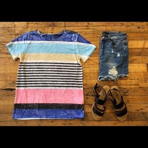 Kaia striped top